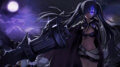 black rock shooter anime girls Anime weapon