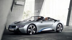 bmw i8 BMW silver cars vehicle Car