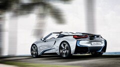 bmw i8 Car BMW white cars cabriolet