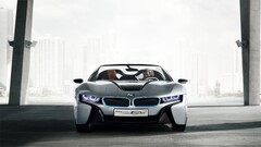 bmw i8 Car concept cars frontal view electric car