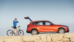 BMW X1 BMW Men bicycle Car red cars