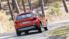 BMW X1 BMW red cars road Car vehicle