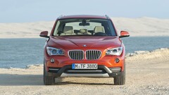 BMW X1 Car SUV orange cars BMW frontal view