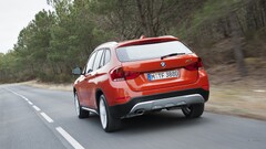 BMW X1 red cars vehicle Car BMW road