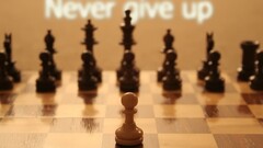 board games chess blurred motivational