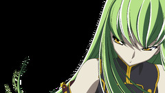 C.C. (Code Geass) Simple Background anime girls