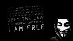 capitalism quote Typography V for Vendetta monochrome text