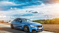 Car BMW clouds blue cars BMW F80/F82/F83 BMW 3 Series vehicle
