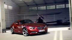 Car BMW red cars coupe BMW Z4 Zagato