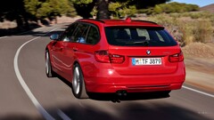 Car BMW red cars station wagon BMW 3 Series BMW F30