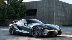 Car Concept Car Toyota front angle view Toyota FT-1