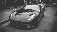 Car Ferrari F12berlinetta monochrome F12 Berlinetta vehicle