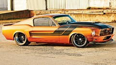 Car Ford Ford USA vintage classic car Ford mustang vehicle