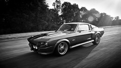 Car Ford mustang Ford Mustang Shelby Ford muscle cars monochrome