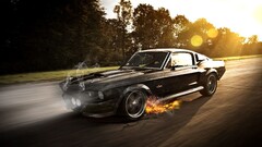 Car Ford mustang muscle cars Eleanor (car) Photo manipulation
