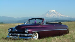 Car mount st helens Vintage car purple cars purple