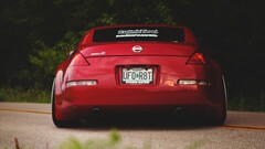 Car Nissan nissan 350z Nissan Fairlady Z rear view
