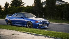 Car Nissan Skyline Nissan Skyline R32 Nissan blue cars