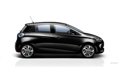 Car Renault ZOE Renault white background vehicle black cars