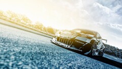 Car road Mitsubishi Lancer Evo IX Mitsubishi race cars