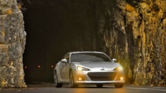 Car subaru brz vehicle front angle view Toyobaru Subaru