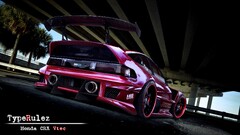 Car vehicle Honda CRX Honda tuning