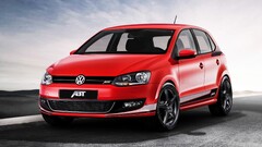 Car Volkswagen cgi Volkswagen Polo red cars vehicle