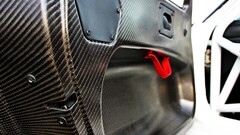 carbon fiber Car Porsche open door