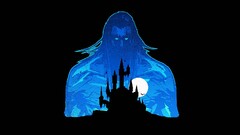Castlevania: Lords of Shadow castlevania Dracula blue castle