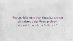 Celebrity ebola Africa USA Typography Minimalism
