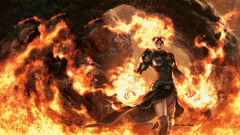 Chandra Nalaar magic: the gathering Women planeswalkers fire