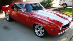 Chevrolet Camaro Z28 Car red cars Chevrolet vehicle