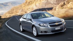 Chevrolet Malibu road Chevrolet Car silver cars vehicle