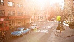 cityscape Car street urban vehicle idyllic