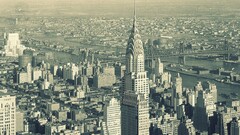 cityscape new york city USA chrysler building