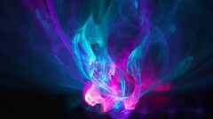 colorful smoke digital art colored smoke abstract shapes swirls