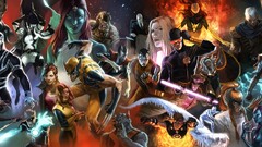 comics marvel comics wolverine Cyclops nightcrawler jean grey