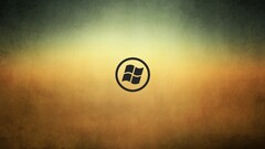 computer Green microsoft windows gradient texture simple logo