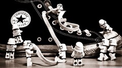 Converse Shoes stormtrooper Lego star wars Star Wars Humor Toys