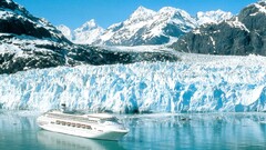 cruise ship glaciers ship Mountains