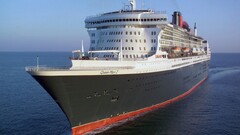 cruise ship ship vehicle Queen Mary 2