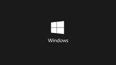 dark windows 10 logo