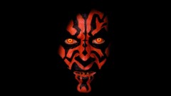 darth maul sith Minimalism face zabrak Movies Star Wars Villains