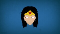 dc comics Wonder Woman blo0p Minimalism superheroines