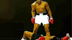 digital art boxing Sports Men hero muhammad ali Celebrity