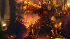 digital art fan art fantasy art creature malphite video games