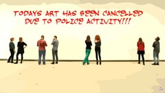 digital art graffiti group of people Women Men model