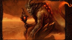 Disciples 3 skull dark fantasy fantasy art demon