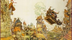 discworld fantasy art artwork terry pratchett Josh Kirby