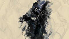 dishonored fan art Corvo video games